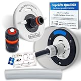 MaJoCompTec® WATERTWIN Tankdeckel mit Wasseranschluss |...