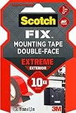 Scotch-Fix Extreme Außenmontageband PT1100-1915-P, 19 mm x 1,5 m, 1 Rolle/Packung (Verpackung kann abweichen)