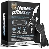 Nasenpflaster Schnarchen Neues Verbessertes Schnarchstopper Nose Strips Anti Schnarch mit 3 Flexiblen Stützgurten Nasenstrips für Bessere Atmen Nasal Strips Schnarchpflaster Effektive Gegen Schnarche