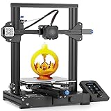 3D Drucker Offizieller Creality Ender 3 V2 mit 32 Bit Silent Board, Ender 3 Druckbett, Integriertem Strukturdesign und Lebenslaufdruck, 220x220x250mm, Aktualisierter Creality Ender 3