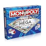Winning Moves Monopoly Mega 2nd Edition - Familienspiele Strategie Brettspiele Monopoly Mega 2nd Edition - 2+ Spieler ab 8+ Jahren - Deutsch