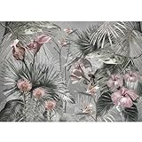 Runa Art Fototapete Blumen 352 x 250 cm Vlies Tapeten XXL...