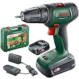 Bosch Home and Garden Bosch Akkuschrauber UniversalDrill 18V (2 Akkus, 18 Volt System, im Koffer)