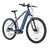 Varstrom E-Bike MTB Hexagon Boost 3.0, 29' Elektrofahrrad für Damen und Herren, 250W Mittelmotor 100N·m, 43,2V 12Ah 518Wh Akku, Blau