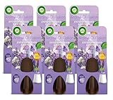 Air Wick Aroma-Öl Flakon – Duftöl Nachfüller für den Air Wick Diffuser – Duft: Entspannender Lavendel – 6 x 20 ml ätherisches Öl