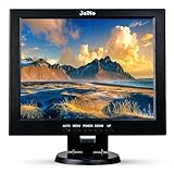 JaiHo 12 Zoll CCTV Monitor Audio Video Display, 4:3 Kleiner PC Bildschirm mit HDMI/VGA/BNC/AV/USB LCD Monitore für House Überwachungs Kamera PC DVD DVR Raspberry Pi, 800x600