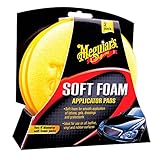 Meguiar's X3070 Soft Foam Applicator Pads Auftragschwamm, 2er-Pack