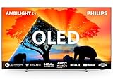 Philips Ambilight 48OLED759 4K OLED Smart TV - 48-Zoll Display mit P5 AI Perfect Picture Ultra HD, Titan OS, Dolby Vision und Dolby Atmos Sound - Funktioniert mit Alexa und Google Sprachassistent