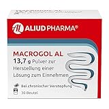 ALIUD PHARMA Macrogol AL, 13,7 g Pulver (30 Beutel): Pulver zur Herstellung einer Lösung, zur Behandlung von chronischer Verstopfung
