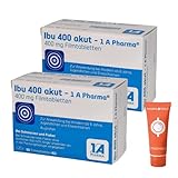 IBUPROFEN 400mg 100 Tabletten Sparset Ibu 400 I bei Kopfschmerzen, Zahnschmerzen, Gelenkschmerzen I Sparset von Pharma Perle mit gratis Zugabe