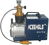 1800W Luftkompressor Hochdruck Kompressor Air Compressor 80 L/min | 300BAR | 4500PSI | PCP | Geeignet für Kleine Behälter bis 1 L einschließlich 0,35L, 0,45L, 0,55L