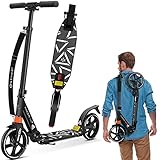 KESSER® Cityroller Scooter 205mm Räder PU Big Wheel -...