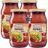 Paprika Sauce Balkan Art – 400 ml, 4er | Würzige Paprikasauce für herzhafte Gerichte