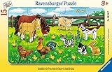 Ravensburger Kinderpuzzle - 06046 Bauernhoftiere auf der...