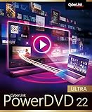 CyberLink PowerDVD 22 Ultra / Preisgekrönter Media Player für Blu-ray/DVD-Disc und professionelle Medienwiedergabe und -verwaltung / Wiedergabe praktisch aller Dateiformate / Windows 10/11 [Download]