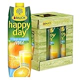 Rauch Happy Day Orange Mild+Ca, 6er Pack (6 x 1 l)