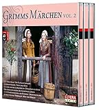 Grimms Märchen Box 2: Frau Holle, Das tapfere Schneiderlein, Der gestiefelte Kater, Schneeweißchen und Rosenrot, Brüderchen und Schwesterchen, Sterntaler u.a.