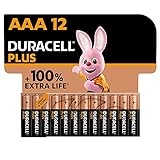 Duracell Plus Batterien AAA, 12 Stück, langlebige Power,...