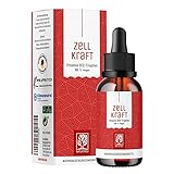 NATURTREU® Vitamin B12 Tropfen 50ml hochdosiert - 250µg je Tropfen vegan & alkoholfrei - Methylcobalamin & Adenosyl (4:1 Verhältnis)