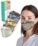 Tayogo FFP2 Maske 20 Stück Mundschutz 5-Lagig Einwegmasken Atemschutzmaske Staubschutzmasken Gesichtsmaske Masken Einzeln Verpackt EU (20 famale)