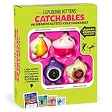 Exploding Kittens Catchables Core Pack | Gesellschaftsspiel für Erwachsene und Familien | Werfen Sie sie und fangen Sie sie, um zu gewinnen | ab 8 Jahren | 2-4 Spieler | 10 Minuten pro Partie |