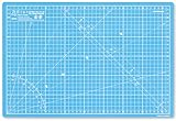 Elan Schneidematte A3 Blau, 5-lagige Schneidematte Selbstheilend, Bastelunterlage Schnittfest, Bastelmatte, Schreibtischunterlage und Schneidematte 30 x 44 Schneideunterlage A3 zum Nähen