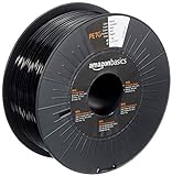 Amazon Basics 3D-Drucker-Filament aus PETG-Kunststoff, 1,75 mm, Schwarz, 1-kg-Spule