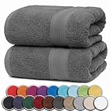 NatureMark 2er Pack SAUNATÜCHER Premium Qualität 80x200cm...