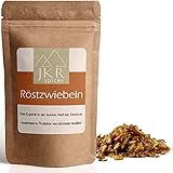 JKR Spices 1000g Röstzwiebeln - dänische Art - knusprige geröstete Zwiebeln | extra knusprige Roestzwiebeln | im wiederverschließbaren Aromaschutzbeutel