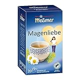 Meßmer MAGENLIEBE | Fenchel-Kamille-Rooibos | 20 Teebeutel | Vegan | Glutenfrei | Laktosefrei