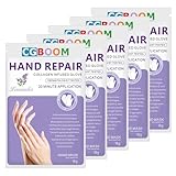 Handmasken, 5 Paar feuchtigkeitsspendende Handschuhe, Peeling-Handmasken, pflegende, weiche Handpflege, für trockene und rissige Hände (Classic)