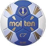 Molten C7 Trainingsball blau/weiß/Gold 2, H2C3500-BW