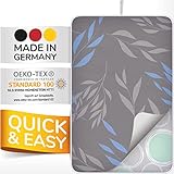 smart&gentle Super Soft Bügeldecke für Tisch...