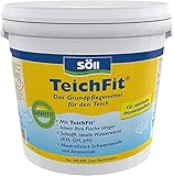 Söll 81739 TeichFit Grundpflegemittel für den Teich 5 kg - ganzjährig anwendbarer Wasseraufbereiter Stabilisator für Teichwasser im Gartenteich Fischteich Koiteich Schwimmteich