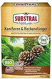 Substral Naturen Bio Koniferen- und Heckendünger, Organisch-mineralischer Volldünger für Nadelgehölze und Hecken, 1,7 kg, green