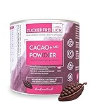 ZUCKERFREIlich CACAO+ MG POW(D)ER kakaolich 240g, Kakaopulver mit Magnesium, Calcium & Vitamin K2, vegan & zuckerarmer Kakao für Energie & Muskeln, Intensive Schokoladennote, für Heiß- & Kaltgetränke