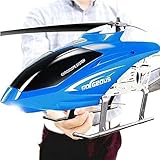 3,5-Kanal-Antikollisions-Gyro-RC-Hubschrauber, Supergroßer 2,4-GHz-Fernbedienungshubschrauber, Geschenke Für Teenager, Jungen Und Mädchen, LED-Ferngesteuerter Outdoor-Helikopter, Anfänger, Teenage