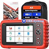 LAUNCH CRP129X Plus OBD2 Diagnosegerät, Diagnosescanner mit Allen Systemdiagnosen, 8 Dienste, Öl-Reset/Einspritzer-Codierung/Drossel/SAS/Bremse/BMS/TPMS-zurücksetzen, Auto VIN, 2-Jahres-Updates