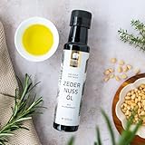 TAIGA Naturkost Sibirisches Zedernuss-Öl Bio, Kaltgepresst - hochwertiges, traditionelles russisches Öl mit gesunden Fetten – 3x 100 ml