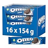 OREO Original Kakokekse mit einer leckeren Crèmefüllung mit Vanillegeschmack - 16x 154g