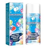 Glänzendes Ballon-Spray, glänzendes Ballonspray für glänzende Latexballons für einen glänzenden Look, Aufhellungsspray für Luftballons, präziser Sprühnebel für Haltbarkeit und Glanz