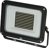 Brennenstuhl LED Strahler JARO 14060 / Leuchte 100W für außen (Außenstrahler zur Wandmontage, Fluter 11500lm aus Aluminium, IP65)