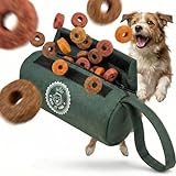 HUND IST KÖNIG Futterdummy für Hunde - Apportierbeutel für Hunde/Futterbeutel Hundetraining klein - Für alle Hunderassen - Perfekt für Dummy Hundetraining + Trainings-eBook, Futterbeutel-Hund