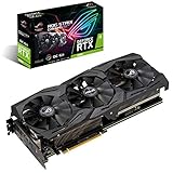 ASUS ROG STRIX NVIDIA GeForce RTX 2060 OC 6G Gaming Grafikkarte (PCIe 3.0, 6GB DDR6 Speicher, HDMI, Displayport, USB Type-C)