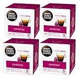 NESCAFÉ Dolce Gusto Espresso, Kaffee, Kaffekapsel, 4er Pack, 4 x 16 Kapseln