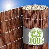 urfence Deine Oase: 80x300 Balkon Sichtschutz Gartenzaun...