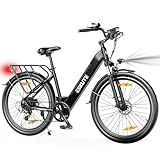 ESKUTE Polluno Plus 26 Zoll City E-Bike mit Torque Sensor,...