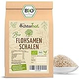 Flohsamenschalen BIO 1000g | reich an Ballaststoffen | der ayurvedische Allrounder | zum Backen und Kochen | aus kontrolliert biologischem Anbau | vom Achterhof | Pulver