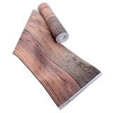 Gadpiparty Angebracht Boden dekorativer Aufkleber Teppich Tapetenkleister und -abzieher Leinentapete Tür für den einzug fußbodenbelag bodenbelag aufkleber Holzmaserung Aufkleber PVC