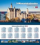 Drei-Monatskalender Deuschland 2023